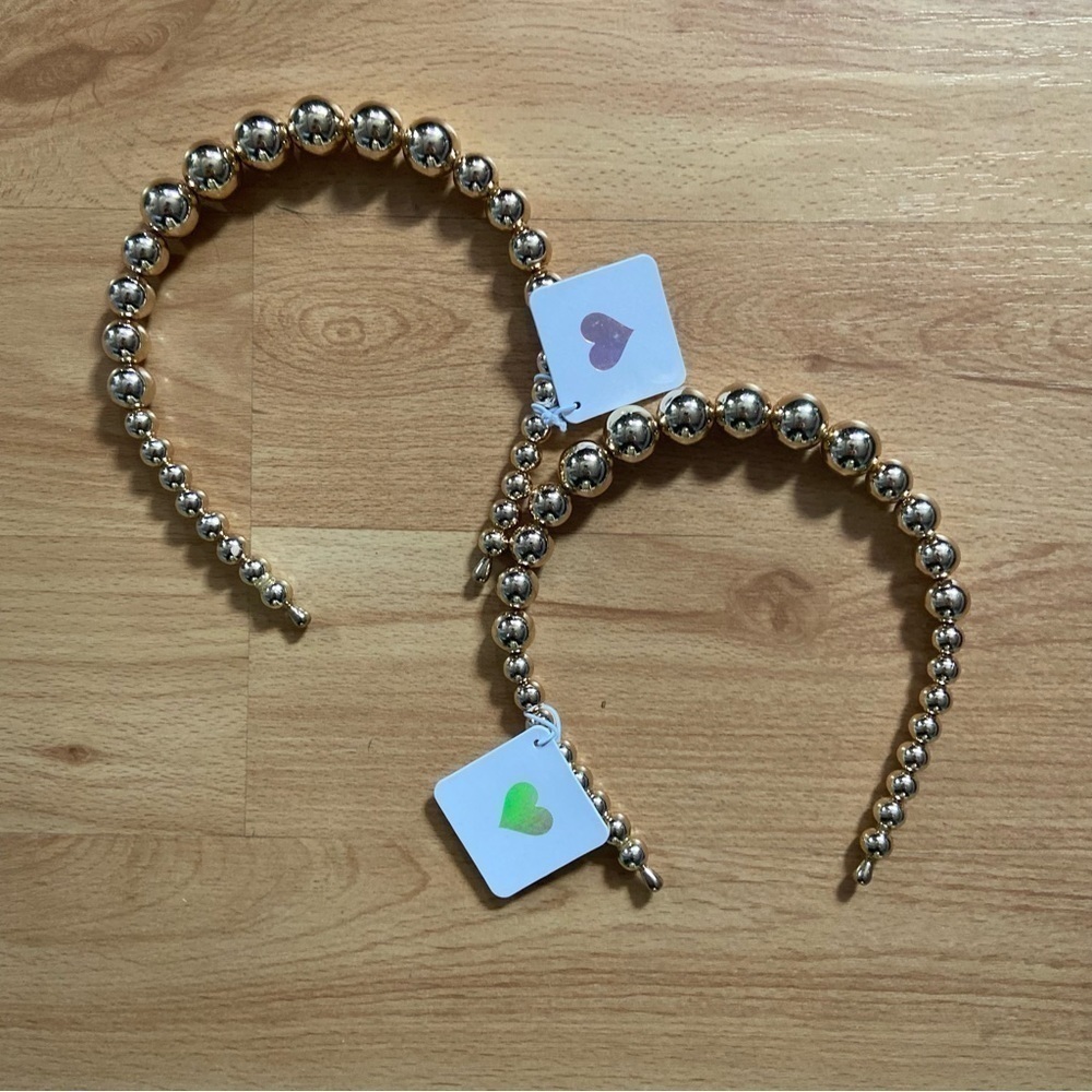 🎁Gold Pearl Headband